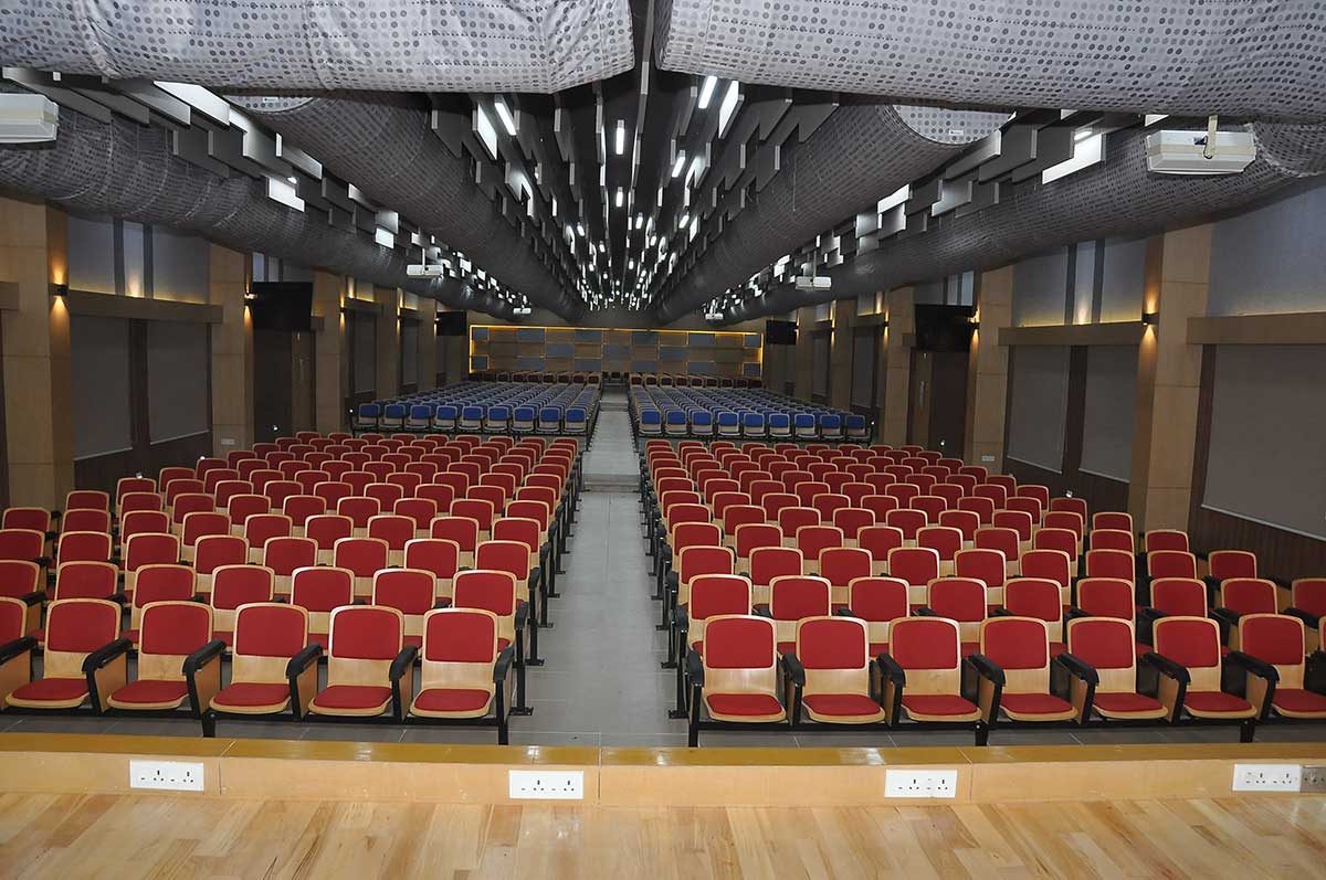 The mini auditorium